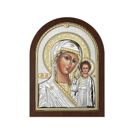 Matka Boska Kazańska - ikona srebrna Atelier AE0800/3