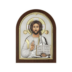 Chrystus Pantokrator - ikona srebrna Atelier AE0803/2