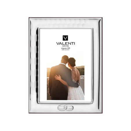 Srebrna ramka na Ślub i Rocznicę Valenti 52150/4L