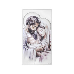 Święta Rodzina - obrazek malowany na drewnie Iconic IC111/1S