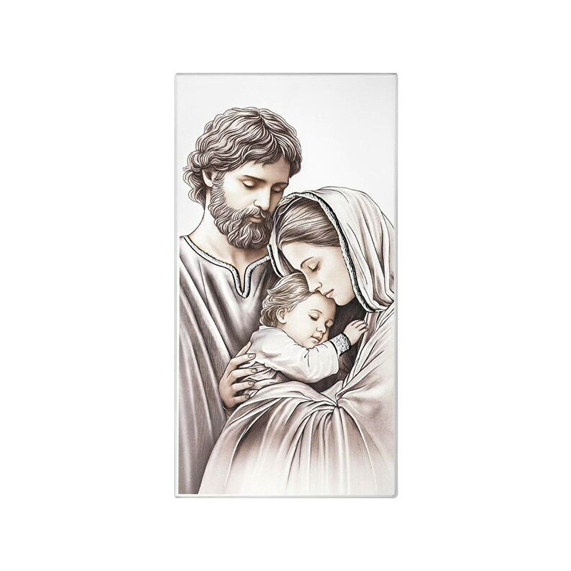 Święta Rodzina - obrazek malowany na drewnie Iconic IC100/6S